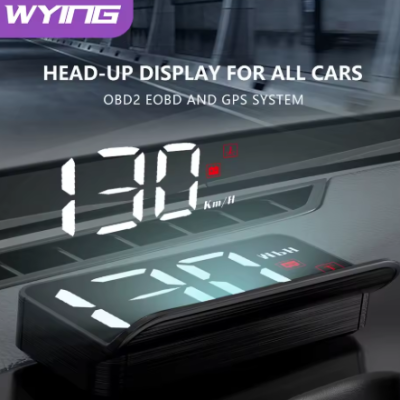 WYING M3 Auto OBD2 نظام تحديد المواقع متابعة العرض السيارات إلكترونيات هود العارض عرض رقمي سيارة عداد السرعة اكسسوارات لجميع السيارات